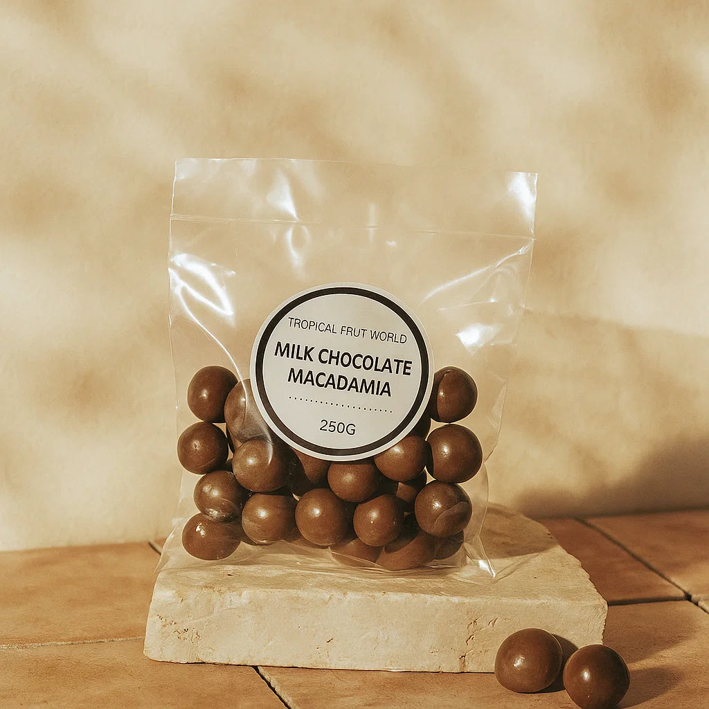Milk Chocolate Coated Macadamia Nuts
