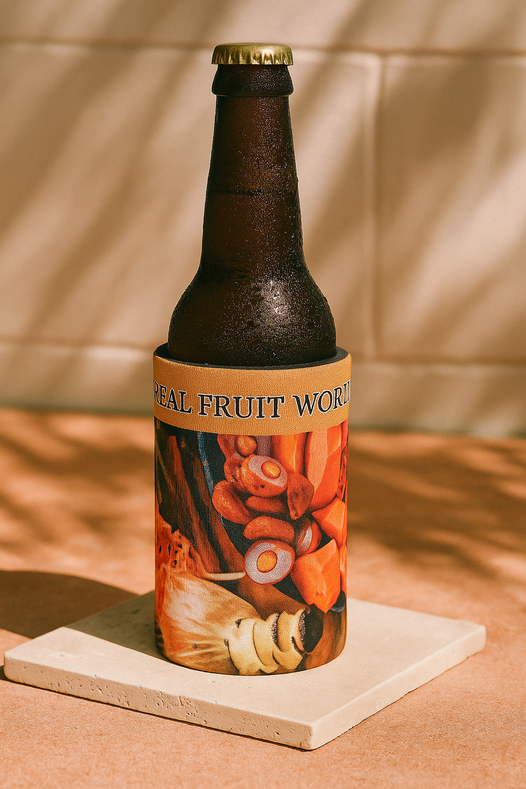 Tropical Fruit World Stubby Coolers