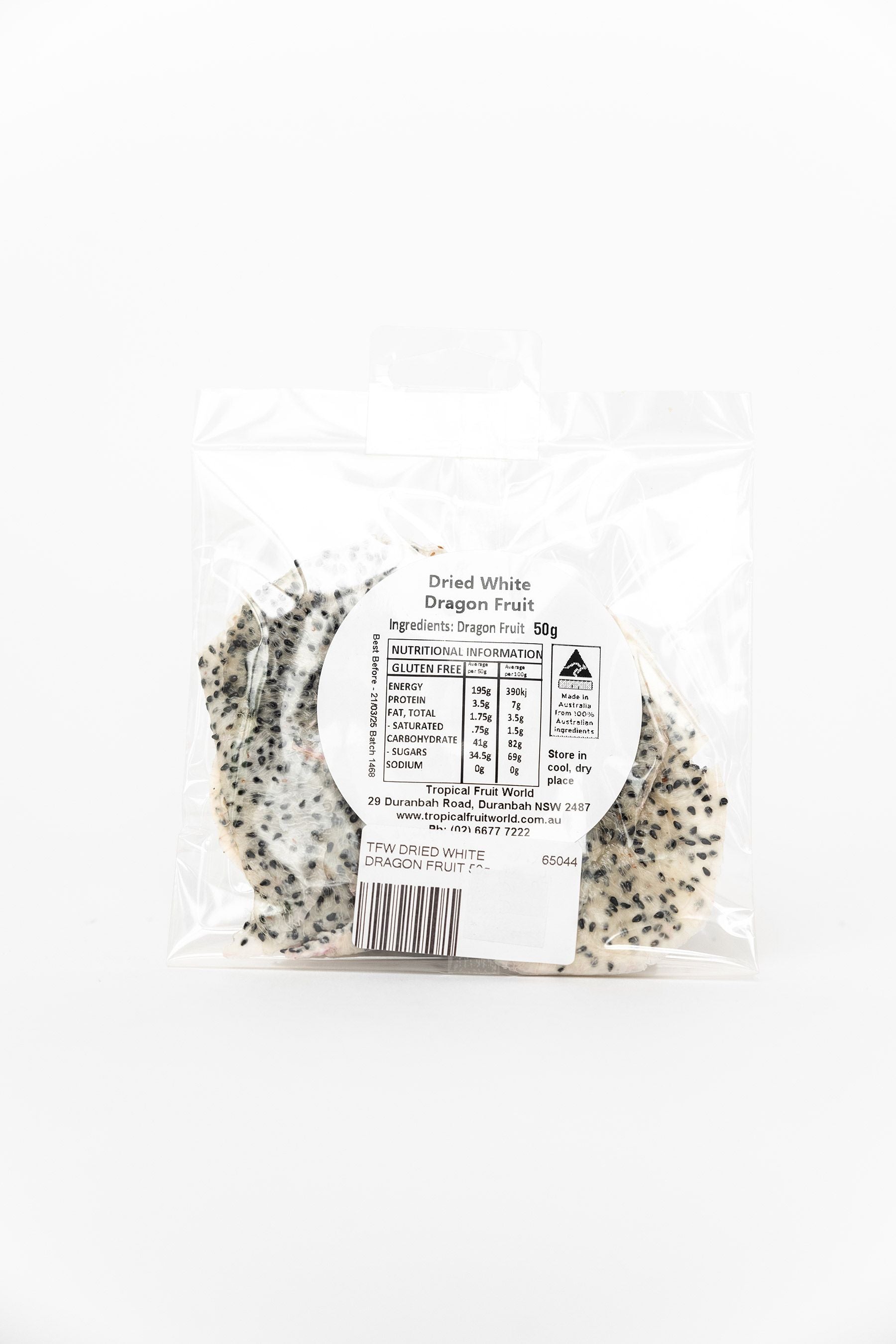 Dried White Dragon Fruit