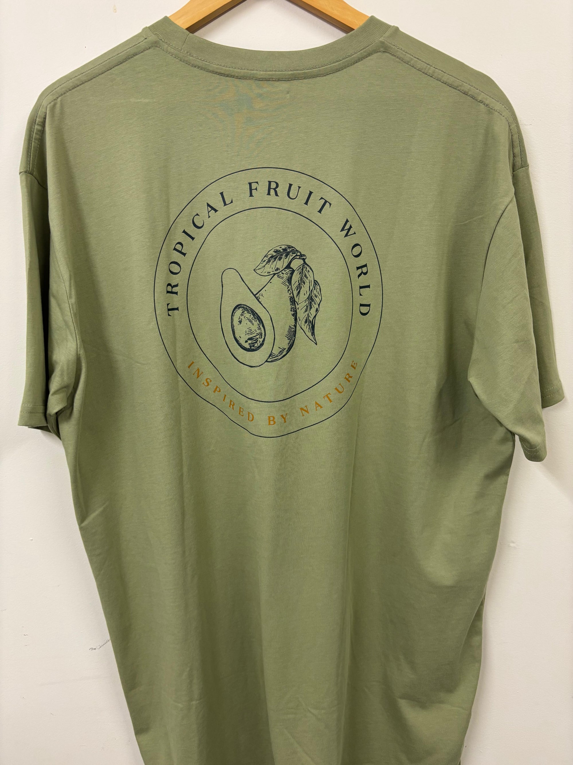 Tropical Fruit World Tshirt in Tea