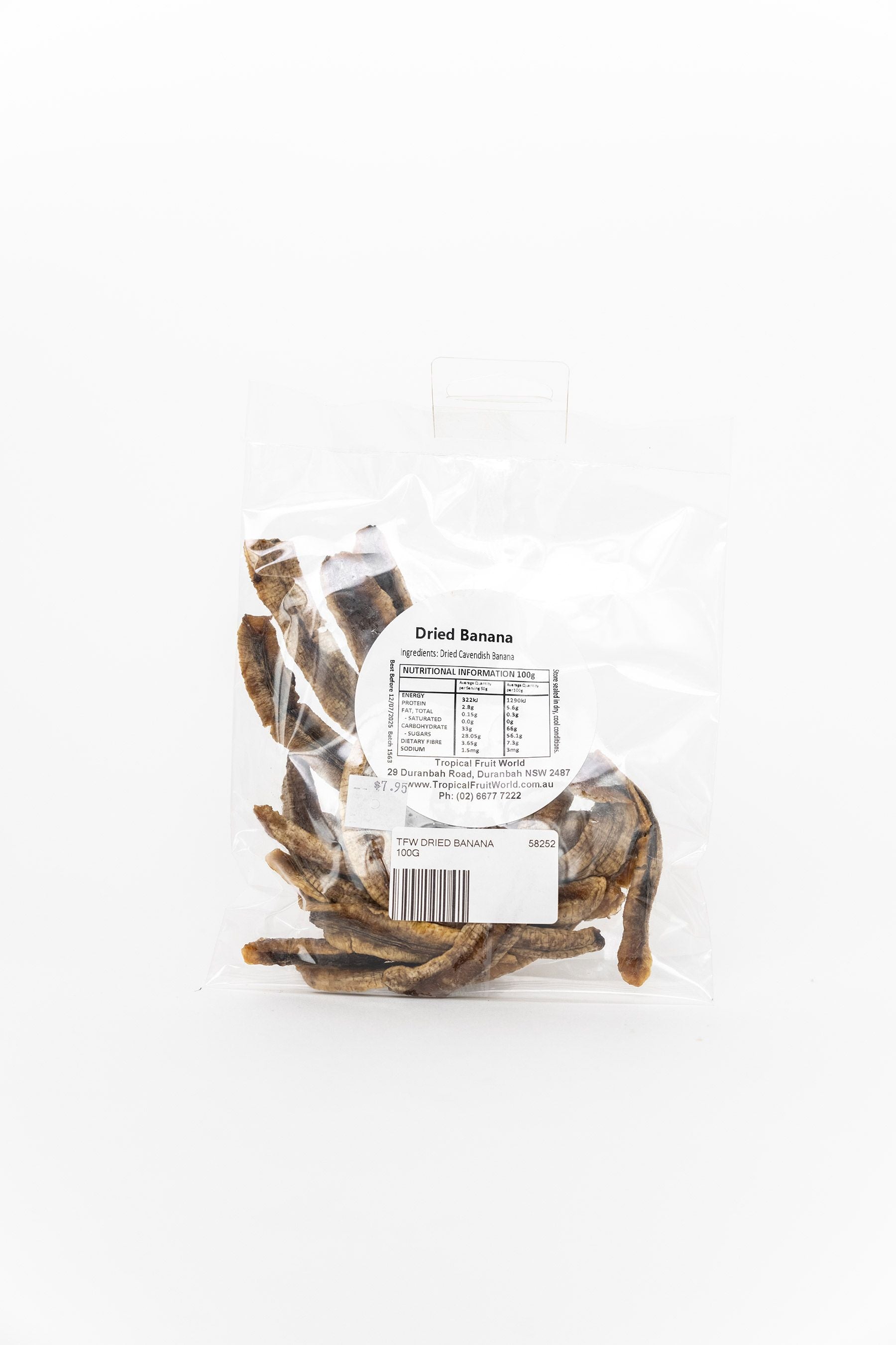Dried Banana 100gm
