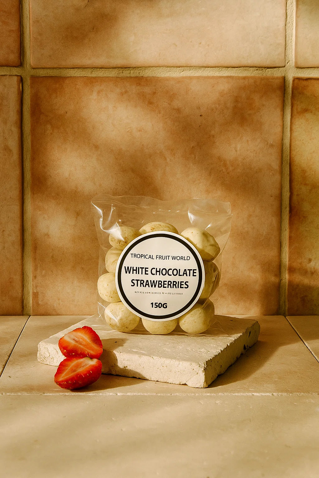 White Chocolate Dipped Strawberries