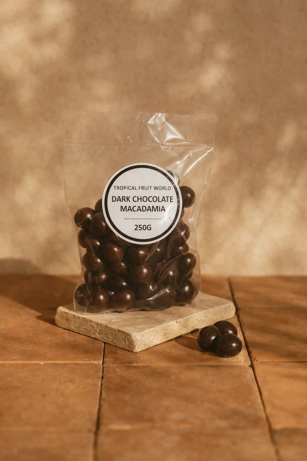 Dark Chocolate Coated Macadamias 200gm