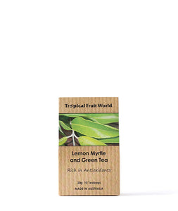 Lemon Myrtle and Green Tea Bags - Tropical Fruit World