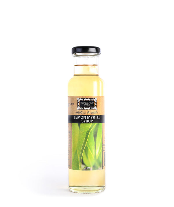 Australian Lemon Myrtle Syrup Tropical Fruit World